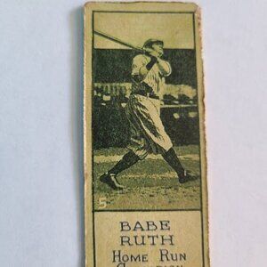 Babe Ruth 1924 Willards Chocolate custom Baseball card